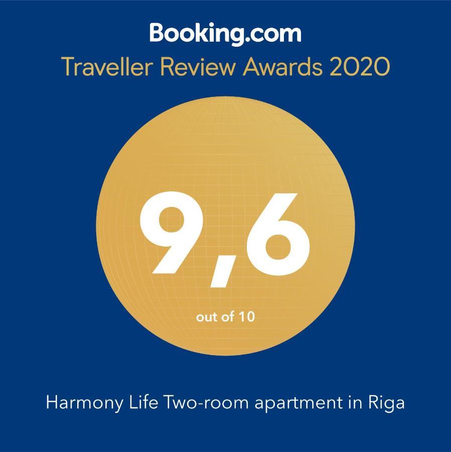 Harmony Life Two-Room Apartment In Riga Eksteriør billede